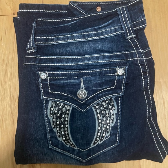 MISS ME jeans sz 27 boot - like new - Picture 5 of 8